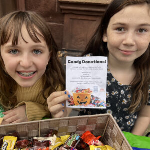 Candy Donation Stand